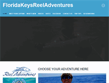 Tablet Screenshot of floridakeysreeladventures.com